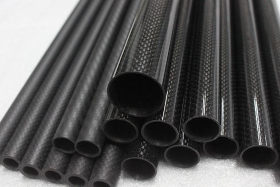 średniej wielkości OD okrągłe rurki strukturalne z włókna węglowego 13mm 14mm 15mm 16mm 18mm 19mm