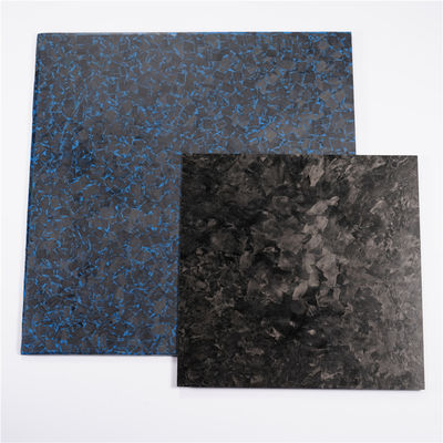Cienka płytka z włókien węglowych niebieskiej czarnej 6,0 mm 8,0 mm 10,0 mm