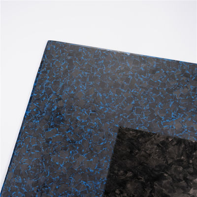 Cienka płytka z włókien węglowych niebieskiej czarnej 6,0 mm 8,0 mm 10,0 mm