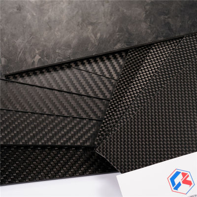 Cienka płytka z włókien węglowych niebieskiej czarnej 6,0 mm 8,0 mm 10,0 mm