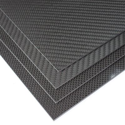 1 4 &quot; 1 8 cali Włókno węglowe 1 mm 400 x 500 mm 100% prawdziwe
