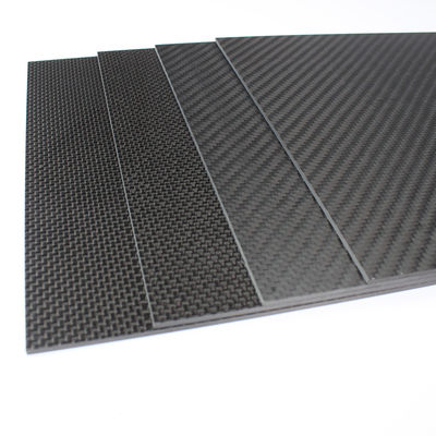 3k Tkaniny z włókien węglowych 3 mm grubość 1 4 &quot; 1,5 mm błyszczące Matte Plain Twill Woven