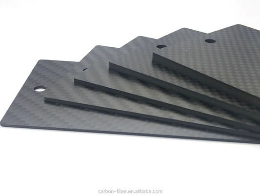 Fabryka najlepiej sprzedający się 3mm 3k laminowany karton z włókna węglowego w tkaniny z włókna węglowego 200 * 300mm