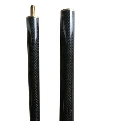 6 mm 10 mm kwadratowe włókna węglowe tubki basenu wysokiej wytrzymałości billardy dla członków klubu