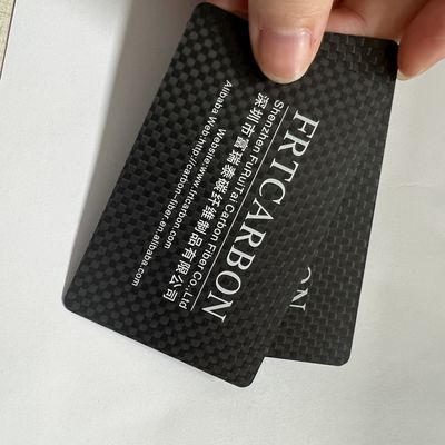 Usługa obróbki włókna węglowego Karta biznesowa Drukowanie ramek do cięcia CNC Część do samochodu RC Karta Shin