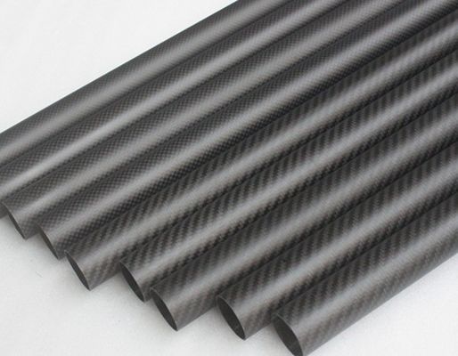 2m 20mm 3k Włókno węglowe Rury Włókno węglowe Ramy rowerowe Rury Węglowe Weipi Łódź Paddle Ręcznik Pole
