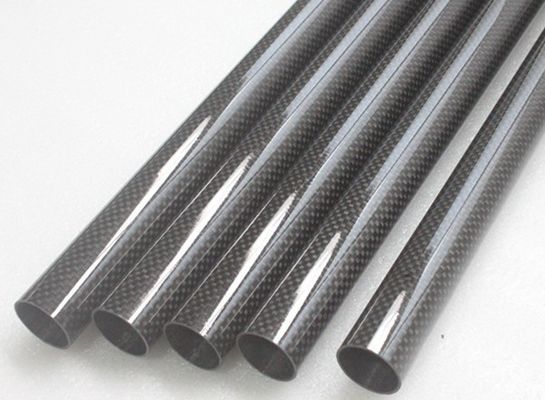 2m 20mm 3k Włókno węglowe Rury Włókno węglowe Ramy rowerowe Rury Węglowe Weipi Łódź Paddle Ręcznik Pole