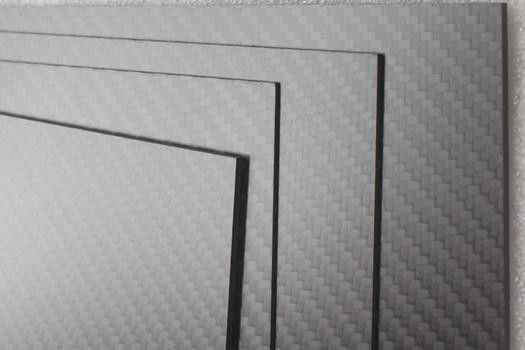Prasowanie na gorąco 1 mm 1,5 mm 2 mm 3 mm 4 mm 3K Twill Glossy Carbon Fiber Board