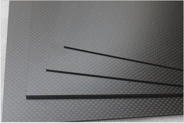 500 mm x 500 mm Matte Plain 3K Carbon Fiber Panel Sheet dla kwadratowej ramy