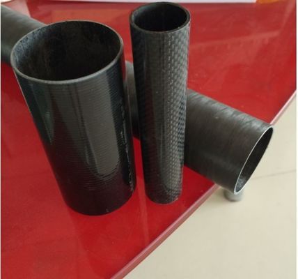 1.5&quot; 1 2&quot; ID/OD Dostosować wysokotemperaturową rurę z włókna węglowego 1000mm 500mm 330mm w długości