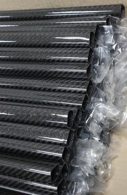 10mm Włókno węglowe Rury kwadratowe 20mm Gorąca formacja prasowa