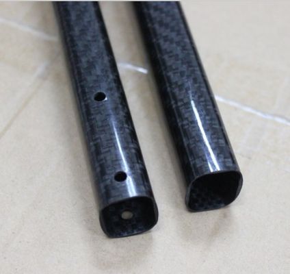 10mm Włókno węglowe Rury kwadratowe 20mm Gorąca formacja prasowa
