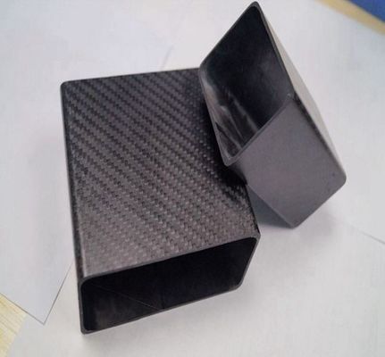 10mm Włókno węglowe Rury kwadratowe 20mm Gorąca formacja prasowa